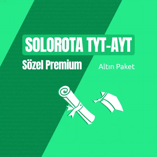 SoloRota TYT-AYT Verbal Premium (Gold) Package