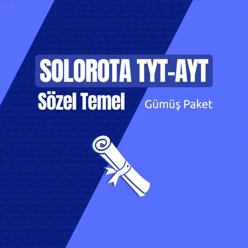 SoloRota TYT-AYT Verbal Basic (Silver) Package