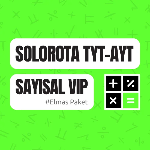 SoloRota TYT-AYT Quantitative VIP (Diamond) Package