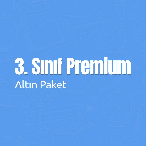 3. Sınıf Premium (Altın) Paket